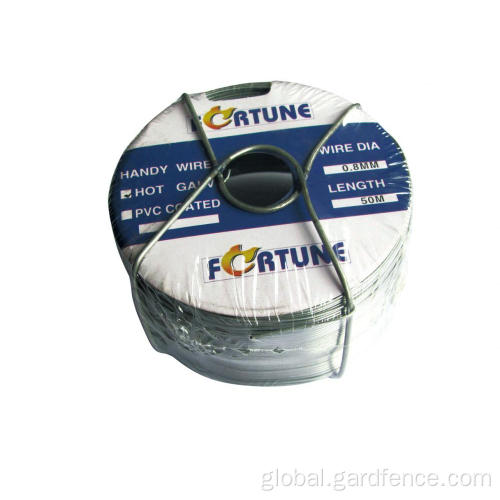 Chain Link Fence Tension Wire PVC Coated Binding Wire Manufactory